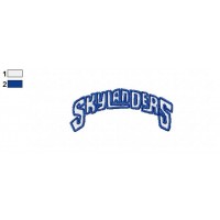 Skylander Logo Embroidery Design 03